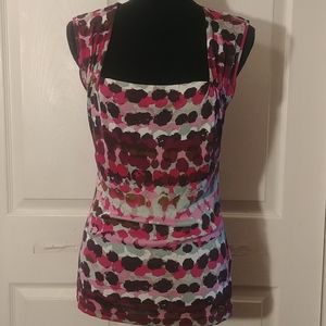 Escada Multicolored Viscose Stretch Top 38/8